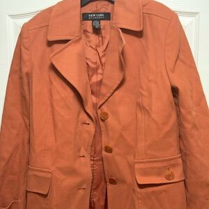 Worn 2 times pale peach light weight jacket-smoke free home